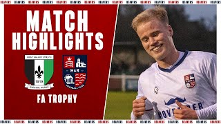 CVP v Hampton amp Richmond FA Trophy Highlights [upl. by Johannessen]