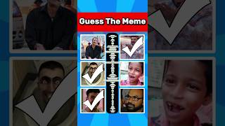 Can you Guess the Meme Song 🎵 shorts memes guess quiz [upl. by Anomer]