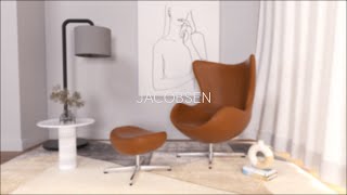 Jacobsen egg Chair C4D 포트폴리오 [upl. by Ares]