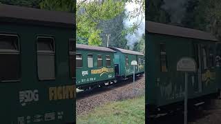 Fichtelbergbahn fährt nach Oberwiesenthal ❤️😎 [upl. by Hafler]