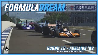 Australian Grand Prix  Round 15  Formula Dream [upl. by Hajidahk]