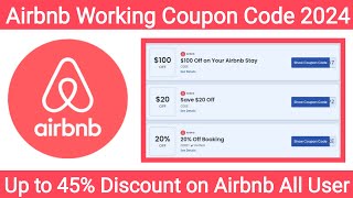 Airbnb Coupon Code 2024  Cupom de desconto Airbnb [upl. by Nnylacissej]