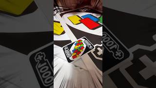 UNO 1000 card cant be defeated😱🤩Subscribe to me❤️ [upl. by Annasiul]