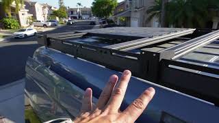 Strata Roof Rack Fiamma F45s Awning Installation [upl. by Spaulding]