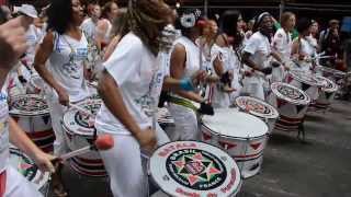 Batala NY and Batala Washington playing at Brazilian Day [upl. by Yrrat897]