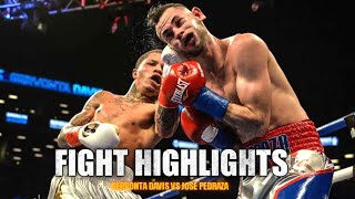 GERVONTA DAVIS VS JOSÉ PEDRAZA  Full Fight Highlights [upl. by Nomra]