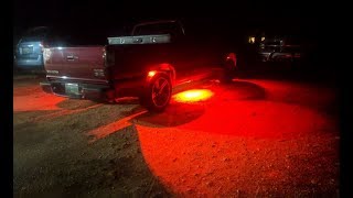 Sonoma Update  Infinite Offroad 8 Watt RGBW Shadow Reaper Rock Light Install [upl. by Kensell]