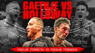 DIJAMIN BRUTAL‼️ Justin Gaethje vs Max Holloway Untuk Sabuk BMF‼️ UFC300 [upl. by Kieran]