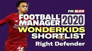 Football Manager 2020 Wonderkids  Top DR [upl. by Halle]