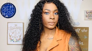 Mslynn 360 Deep Wave Lace Wig  Honest Hair Review [upl. by Refinaj]