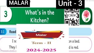 ENNUM EZHUTHUM TERM2 MALAR UNIT3 whats in the kitchen English work book answers 202425 [upl. by Hillary]