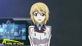 IS Infinite Stratos Dub hello Im Charlotte Dunois and its to be very nice to meet onesagain [upl. by Katee948]