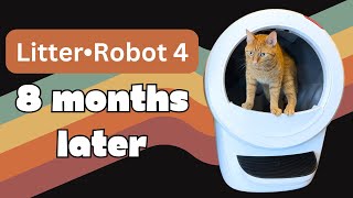 IS IT WORTH THE MONEY Litter Robot 4 Review Update and Deep Cleaning [upl. by Yedorb]