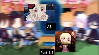 Diabolik Lovers react to Yui as Nezuko AU 15 [upl. by Ymmat]