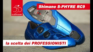 Shimano SPhyre RC9 il test delle scarpe di Van Aert e MVDP [upl. by Waldo]