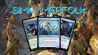 Combo Simic Merfolk  Magic The Gathering MTG  Karlov Manor  MTG Pioneer [upl. by Neelahs]