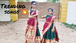 Remix With Trending Songs 🤩 remix dance pardhviniharini [upl. by Nahtanoy492]