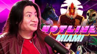 Music Producer THRILLED by Hotline Miami Soundtrack [upl. by Melcher826]