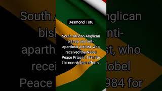 Desmond Tutu history southafrica facts shorts [upl. by Mechling]