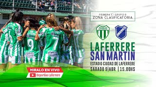 ⚽ LAFERRERE vs SAN MARTIN  FECHA 1  FEMENINO 2022 [upl. by Ived958]