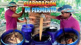 ELABORACIÓN DE FERMENTO PARA SISTEMA BIOFLOC O SIMBIÓTICA Acuicultura3jo [upl. by Arutak]