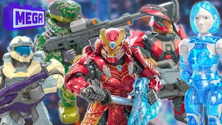 Halo Heroes Series 17 REVEALED Weapon Agryna IkNovus Kovan Mega 2023 [upl. by Ayat765]