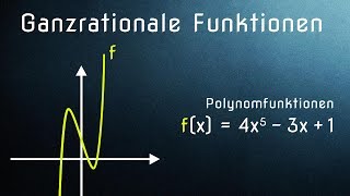 Ganzrationale Funktionen Polynomfunktionen  Einführung  Grundlagen [upl. by Nitsur]