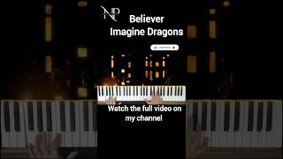 Believer  Imagine Dragons  Notable Piano [upl. by Atinuj]