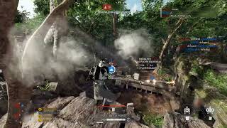 Yavin 4 Defense with Rebel Clones  Star Wars Battlefront 2  Galactic Assault  Yavin 4 [upl. by Attenrev772]