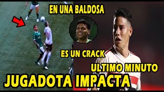 JUGADON MAGIA¡¡ JAMES RODRIGUEZ VS RICHAR RIOS SAO PAULO VS PALMEIRAS [upl. by Ydnys141]