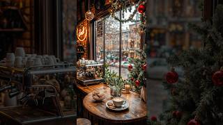 ✨ Christmas Coffee Shop Ambience 🎄 christmas [upl. by Daley]