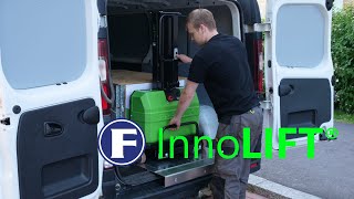 Frendix  InnoLIFT  der revolutionäre Mitnahmestapler für Transporter und leichte Nutzfahrzeuge [upl. by Allerbag]