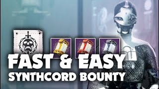 Easy Synthcord Bounty Farm in Season of the Lost [upl. by Woo]