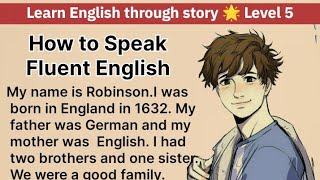 Learn English through story 🌟 Level 5 Best Audio books interesting story Graded Readers [upl. by Sirrom]