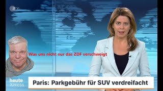 Wenige 41840 Einwohner bestimmen in Paris über die Autos anderer Leute Was der ÖRR verschweigt [upl. by Aihseya]