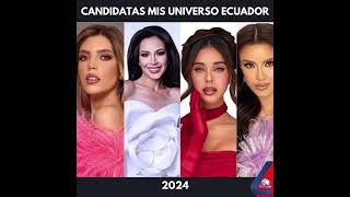 Presentación de la candidatas a Miss Universo 2024 [upl. by Entruoc]