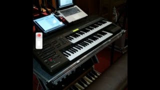 My Hauptwerk Organ  First Live Test [upl. by Sivlek]