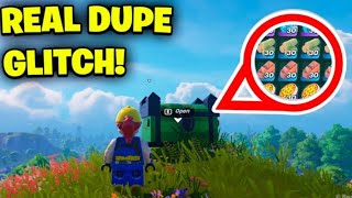 Lego Fortnite Duplication Glitch Unpatched [upl. by Anesusa]