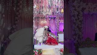 Jinka sath rab likhta hai vo hmesha ek hote hai❤️ bride groom wedding lovemarriage couplegoals [upl. by Aicala]