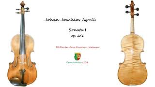 Johan Joachim Agrell Sonata I op21 1Satz Adagio [upl. by Buckie]