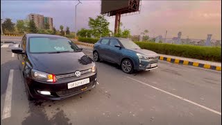 Xuv300 vs polo diesel Drag [upl. by Auod]