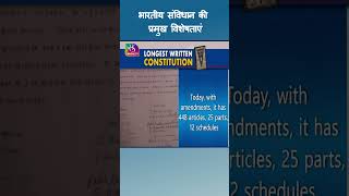 SALIENT FEATURES OF INDIAN CONSTITUTION [upl. by Varuag]