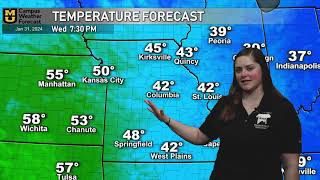 January 31st 2024  Afternoon Forecast [upl. by Tsai]