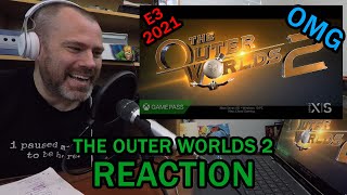 Reaction The Outer Worlds 2 E3 2021 Season [upl. by Grodin894]