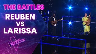 Reuben De Melo amp Larrisa Kovalchuk Sing Leonard Cohens Hallelujah  The Battles  The Voice AU [upl. by Tice84]