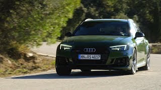 2018 Audi RS4 Avant  Sonoma Green [upl. by Ettevad228]