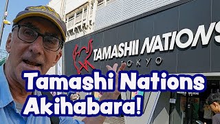 Tamashi Nations Toy Store Akihabara Japan [upl. by Garihc]