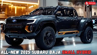 2025 Subaru Baja Small Pickup Unveiling  Revolutionizing Compact Trucks Hybrid [upl. by Wira]