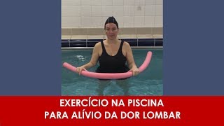 Exercício na Piscina para Alívio da Dor Lombar [upl. by Ahsoek]