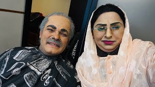 Ukasha Gul as Firdous Ashiq Awan amp Waheed Khan as Khawaja Saad Rafique  Dummy World  Funny  Viral [upl. by Ylrae]